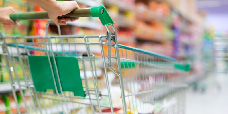 Einkauf im Supermarkt